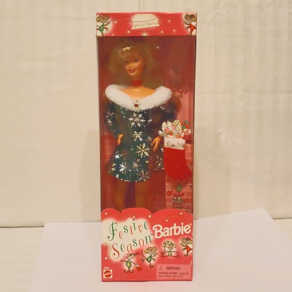 Festive Season Barbie 1997